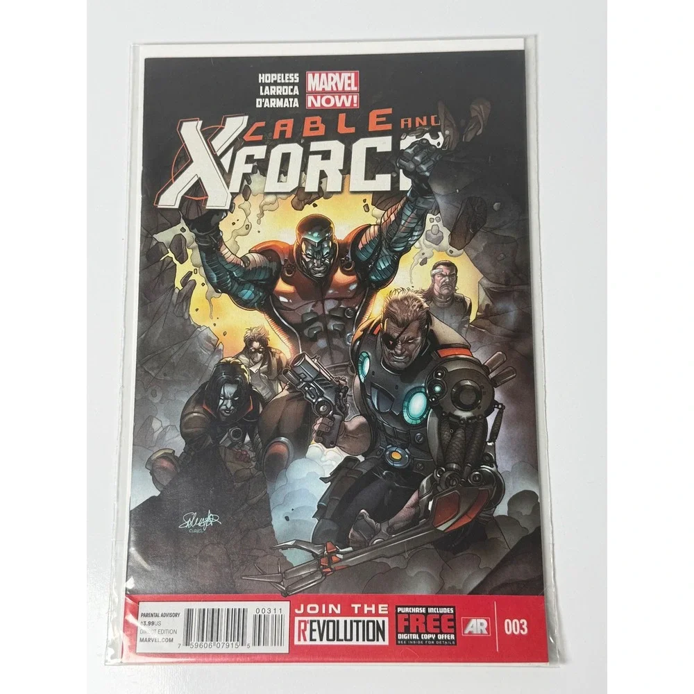 Marvel NOW! Cable and X-Force #3 2013 Larroca Marvel Comics